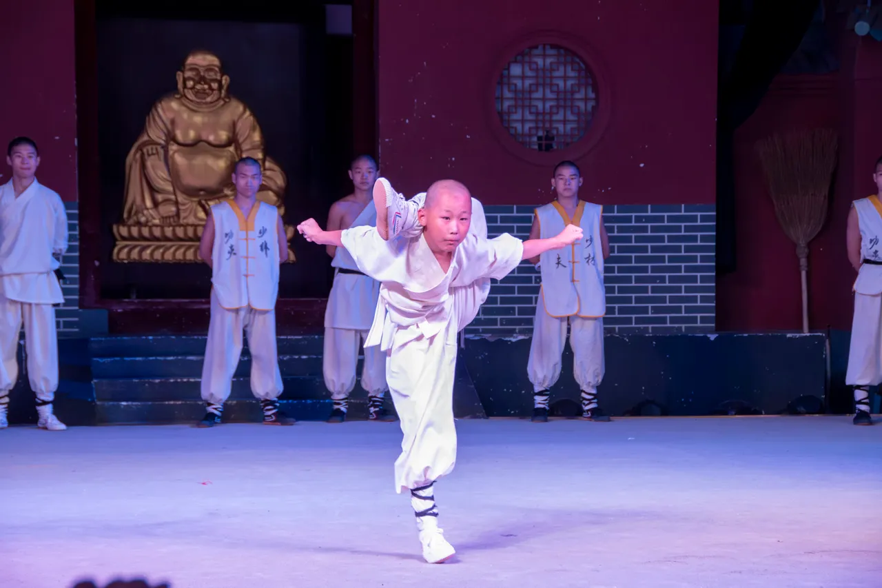 Shaolin performance