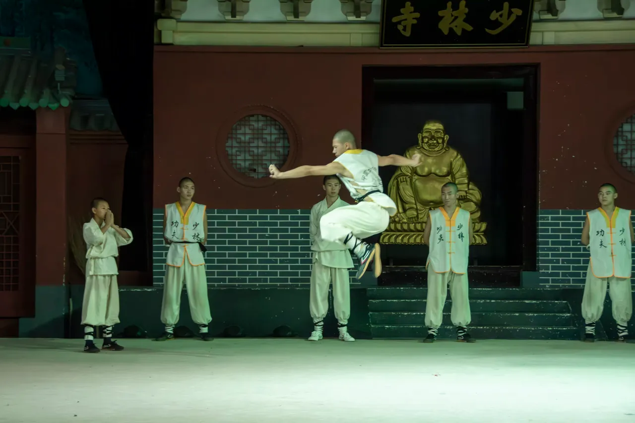 Shaolin performance