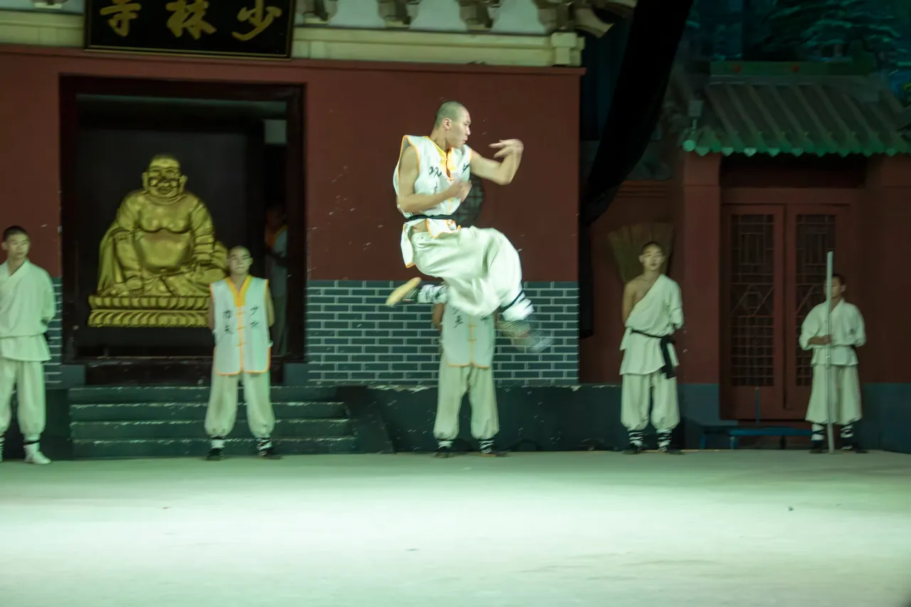 Shaolin performance