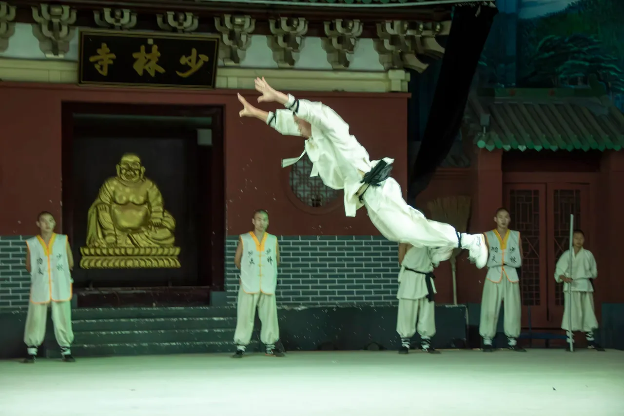 Shaolin performance