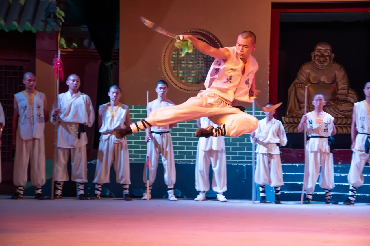 Shaolin performance